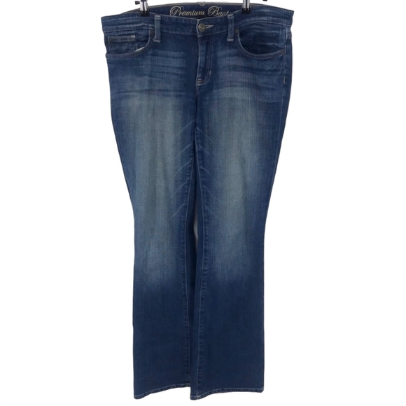 Gap Premium Boot Cut Dark Wash Jeans - Picture 1 of 5